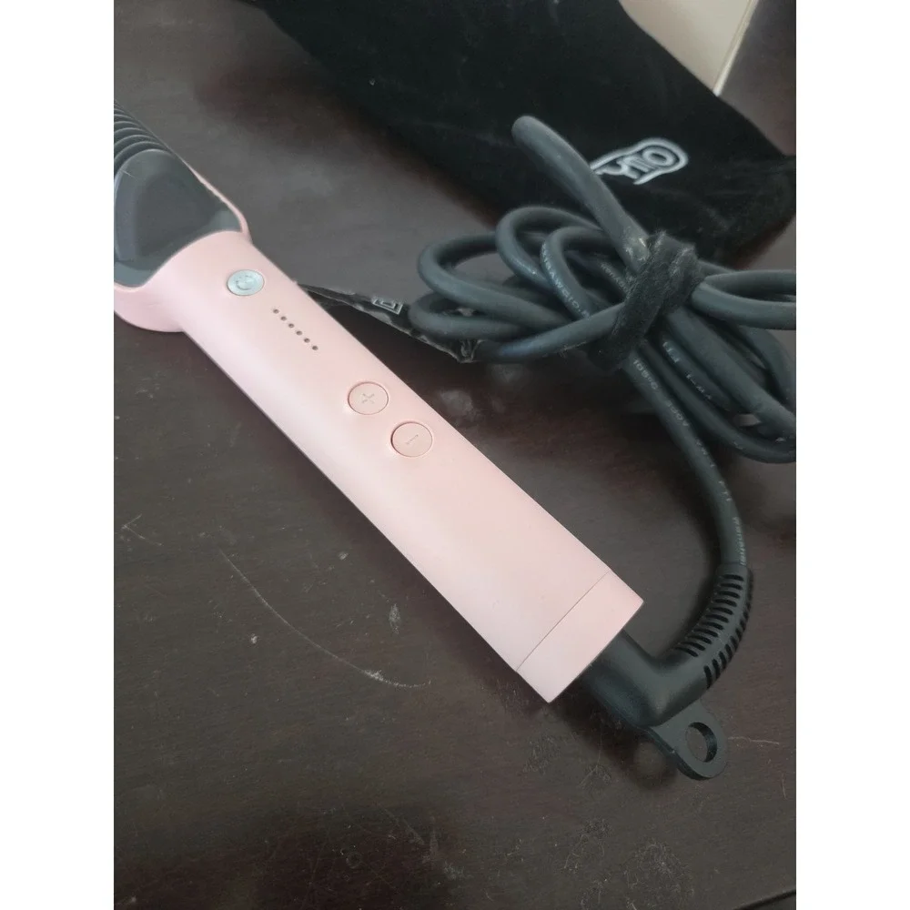 Tymo Ring Pink Hair Straightening Comb